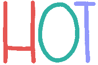 Sweating Hot Hot Hot Sticker