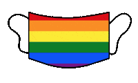 gelitries pride lgbt mask lgbtq Sticker