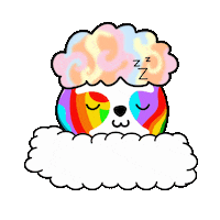 Sleepy Good Night Sticker