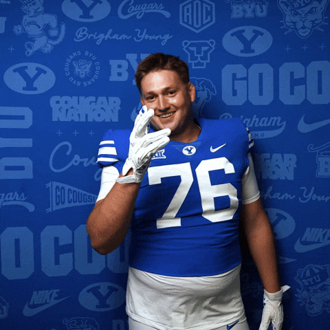 College Football Go Cougs GIF by BYU Cougars