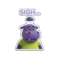 Sad Blank Face Sticker