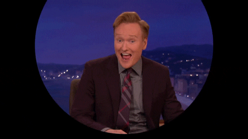 Wink Conan Obrien GIF by Team Coco