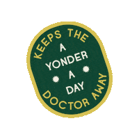 YonderCider wenatchee born to roam yonder cider seattle cider Sticker