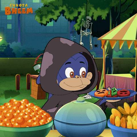 Halloween Ghost GIF by Chhota Bheem