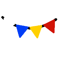 Celebration Malaysia Sticker
