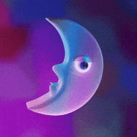 Sleepy 3D GIF by Denyse®