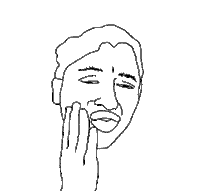 confused yeah right Sticker by nehahalol