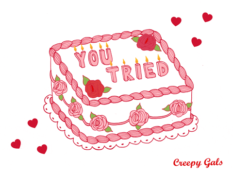 birthday pink GIF