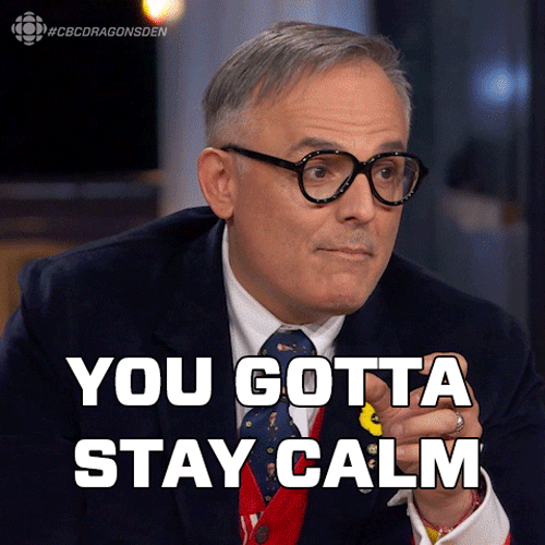 Calm Down Dragons Den GIF by CBC