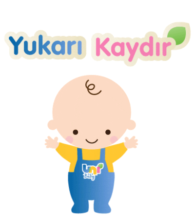 UniBabyOfficial giphyupload baby swipe swipeup Sticker