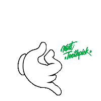 Mint Toothpick Sticker by LIXTICK