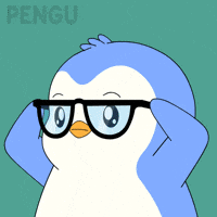 Eyes Looking GIF by Pudgy Penguins