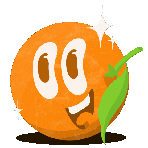 algarviada design orange laranja Ilustração Sticker