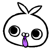 Lineスタンプ ベロ Sticker by クレイジー闇うさぎ