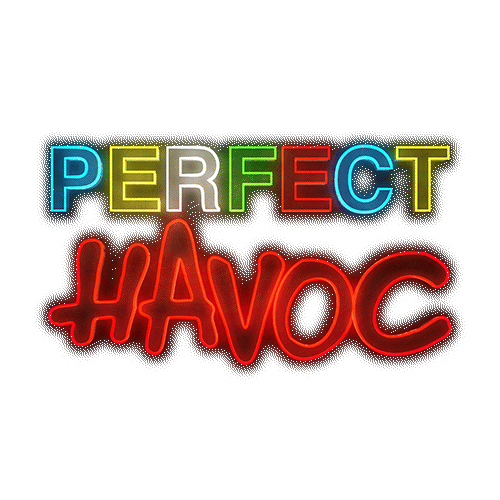 perfecthavoc giphyupload perfect havoc perfect havoc logo Sticker