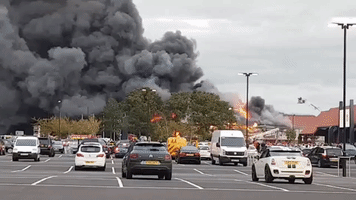 Fire at B&W Home Store in York Sends Off Massive Smoke Plumes