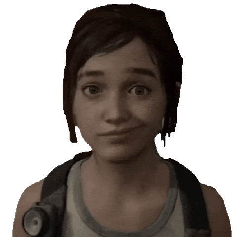 Video Game Smirk Sticker
