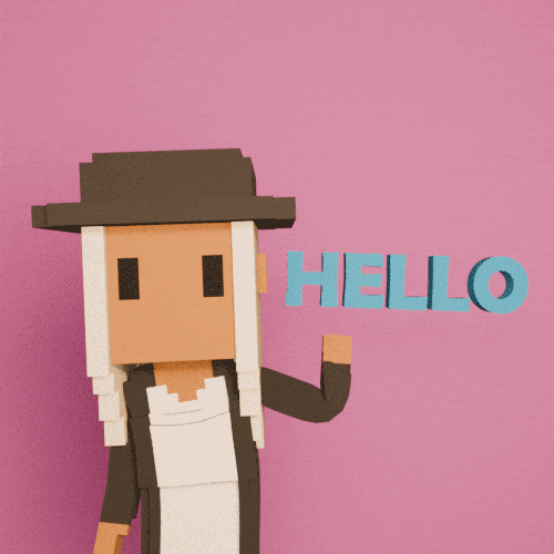 Crypto Hello GIF by Meebits