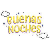Night Buenas Noches Sticker