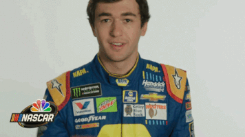 chase elliott yes GIF by NASCAR on NBC