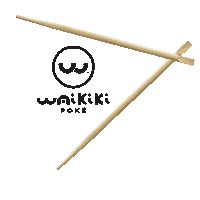 Hawaii Poke Sticker by Waikikipokeitalia