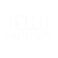 Summer Hello Sticker