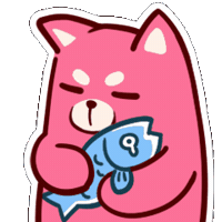 I Love You Hug Sticker by Wakuma