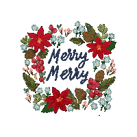 Merry Christmas Joy Sticker by A Peace of Werk