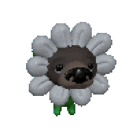 Flower Bear Sticker