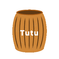 Rum Buah Sticker by Tutu Flavors