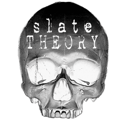 Skull Fredericksburg Sticker by Slate Theory Winery