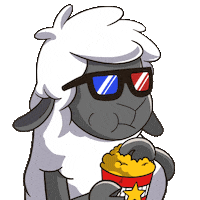 Emo Sheep Sticker by The Sad Times