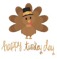 Thanksgiving Turkey Sticker