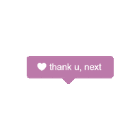 Thank U Next Sticker by Ariana Grande