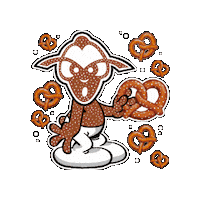 Chocolate Spin Sticker by Phetus