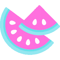 Fruit Watermelon Sticker by Tutti Frutti