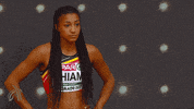 bright lights GIF by European Athletics