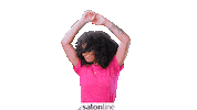 Happy Fun Sticker by Salon Line