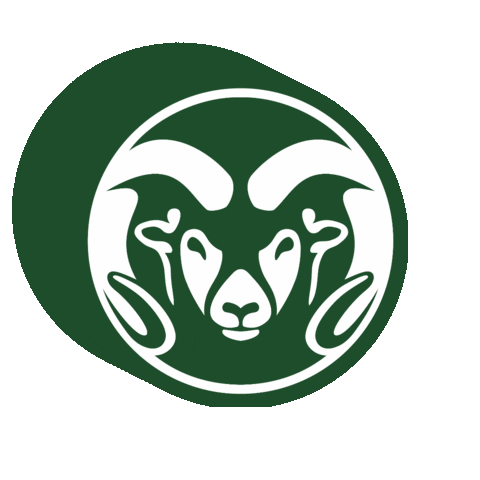 Csu Rams Sticker by Colorado State University