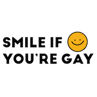 Gay Smile Sticker by Beloved Arise