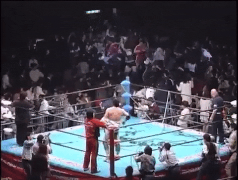 stan hansen wrestling GIF