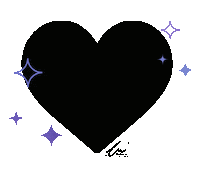 In Love Heart Sticker by Lux Cardenas Design