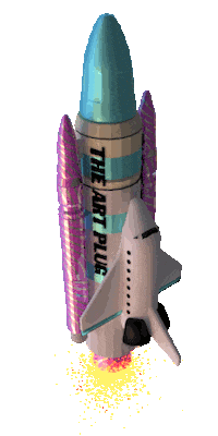 Time Flying Sticker by The Art Plug