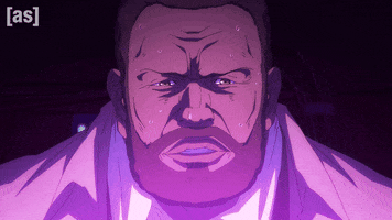 Sweat Sweating GIF by Adult Swim