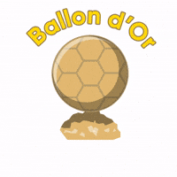 Golden Ball Football GIF by SportsManias