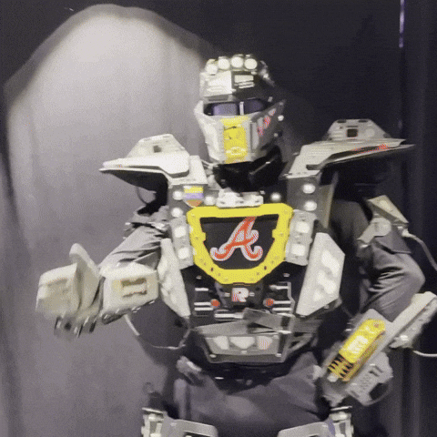 Atlanta Braves Chop On GIF by Junior Ascanio