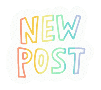 Rainbow Text Sticker