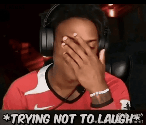 Speed Trying Not To Laugh GIF