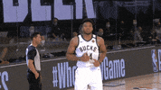 Bouncing Nba Playoffs GIF by NBA
