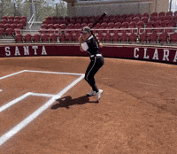 Softball Bronco GIF by Santa Clara Broncos